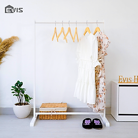 Mua Giá Treo Quần Áo Gỗ Evis Home - Giá Treo Quần Áo Thanh Ngang Đơn Lắp Ráp Dễ Dàng - Trang Trí Nội Thất Sang Trọng - Màu trắng