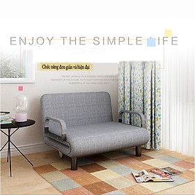 Ghế sofa gấp gọn đa năng rộng 80cm, 100cm, 120cm, giường sofa gấp gọn thành ghế