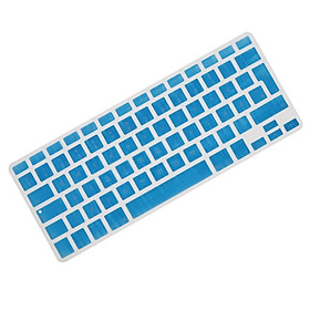 Thin Silicone Keyboard Protector Cover Skin Danish Phonetic for 13.3 inch 15pro Macbook, Soft Touch and Easy to Clean