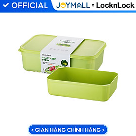 Mua Hộp nhựa bảo quản thực phẩm LocknLock Smart Keep Fresh Food Container 3.2L kèm khay HLE5600NT  Hàng chính hãng  giữ tươi mát đến 31 ngày - JoyMall