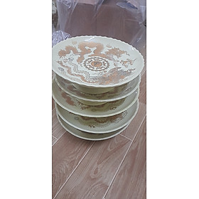 Mâm bồng, mâm ngũ ngược thờ cúng gold color kim chén tràng