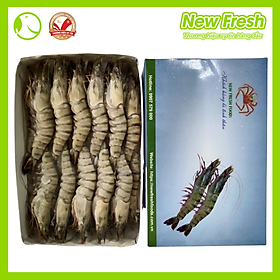 Tôm Sú Sinh Thái Nguyên Con Thịt Giòn Ngọt Giàu Omega3 Size 30