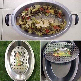 Mua Khay cá chép om dưa đun được bếp từ và các loại bếp