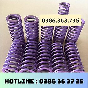 Lò xo nén khuôn mẫu, lò xo nén Lò Xo Tím SWC Cuộn Lên Lò Xo  Sswc Lò Xo Nén Yiheda Yswc16 18 20 22 25