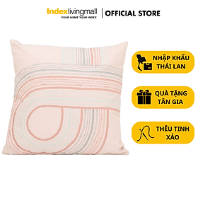 Gối Tựa MORDIE-GEO 45x45x10, chất liệu vải cotton, nhiều màu | Index Living Mall - Phân phối độc quyền tại Việt Nam
