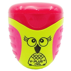 Bộ 2 Chuốt Bút Chì 2 Lỗ Owl Y-PLUS+ - SX1001_OWL