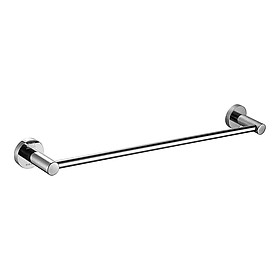 Thanh treo khăn đơn Inox SUS 304 Eurolife EL-B1 New - Trắng bạc