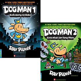 Combo 2 Quyển Dog Man Tập 1 + Tập 2