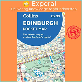 Sách - Edinburgh Pocket Map - The Perfect Way to Explore Edinburgh by Collins Maps (UK edition, paperback)