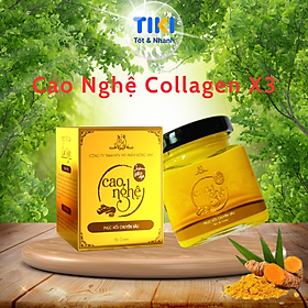 Cao nghệ collagen x3 cao nghệ mờ nám giảm thâm cấp ẩm ngăn ngừa lão hóa đông anh chính hãng 50g
