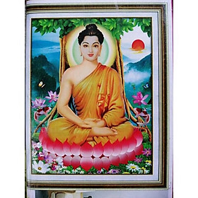 Tranh đính đá Phật A004 (60x80) chưa đính