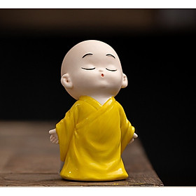 Mua Tượng Tiểu Yêu Đời An Nhiên Gốm Sứ Trang Trí Nhà Cửa Ô Tô_ Hàng Chính Hãng