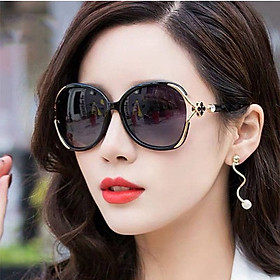 Kính nữ chống tia UV - Kính mát nữ KÈM hộp khăn lau