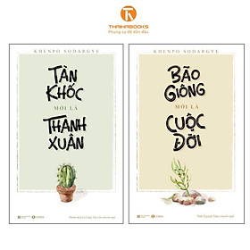 Hình ảnh Sách - Combo Tàn khốc mới là thanh xuân + Bão giông mới là cuộc đời