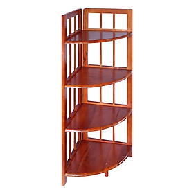 Kệ Góc Lớn 4 Tầng Phương Lâm 38 x 38 x 120 cm - Màu Nâu