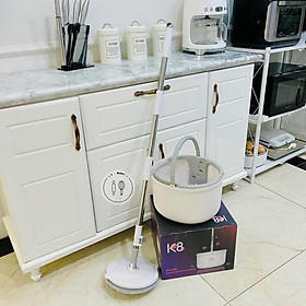 Mua BỘ CHỔI LAU NHÀ ĐA NĂNG THÔNG MINH TÁCH NƯỚC BẨN K8 - VẮT NƯỚC DỄ DÀNG