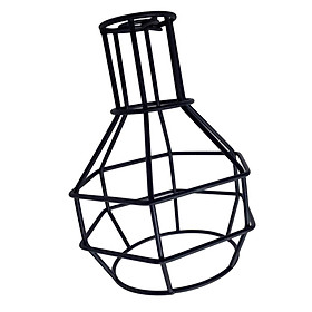 Vintage Style Retro Industrial Loft Iron Ceiling Cage Light Pendant Lamp Shade
