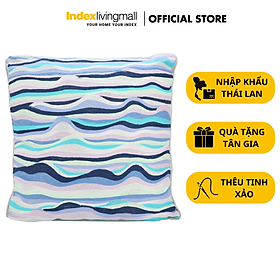 Mua Gối Tựa MARBY-WAVE 45x45x10 cm  chất liệu vải cotton  nhiều màu | Index Living Mall - Phân phối độc quyền tại Việt Nam