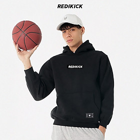 Áo Hoodie Redikick Logo nỉ bông Unisex dày dặn chơi bóng rổ tennis tập gym chạy bộ - A23023