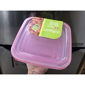 Mua Bộ 4 Hộp Nhựa Vuông Đựng Thực Phẩm Nhiều Dung Tích Đại Đồng Tiến Có Thể Sử Dụng Cho Lò Vi Sóng nắp màu ngẫu nhiên