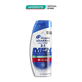 Dầu Gội Và Xả Head & Shoulder Men Advanced Series Pure Sport Old Spice 2 Trong 1 Ngăn Ngừa Gàu 650ml