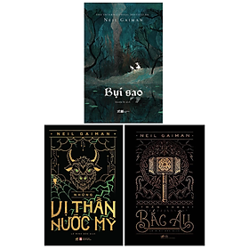 Combo 3 Cuốn Tiểu Thuyết Của Neil Gaiman: Bụi Sao + Những Vị Thần Nước Mỹ + Thần Thoại Bắc Âu