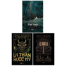 Combo 3 Cuốn Tiểu Thuyết Của Neil Gaiman: Bụi Sao + Những Vị Thần Nước Mỹ + Thần Thoại Bắc Âu