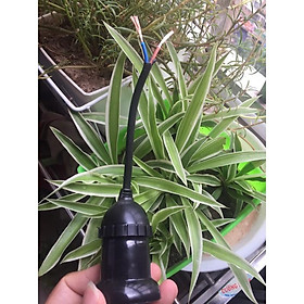 Mua 10 Đui đèn chống nước E27 cao cấp  dây to  lõi đồng