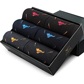 Hộp 6 Đôi Tất Nam Seven Wolves 90678