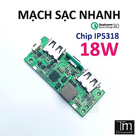 Mua Mạch Sạc Dự Phòng SẠC NHANH QC2.0 QC3.0 Chip IP5318 18W
