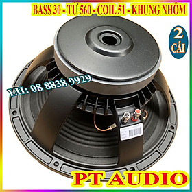 CẶP CỦ LOA RỜI BASS 30 MARTIN KHUNG NHÔM TỪ 156 CÔN 51 GÂN VẢI CAO CẤP HÀNG CHÍNH HÃNG - GIÁ 2 CHIẾC