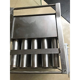 Mua Khuôn kem ống  khuôn làm kem ống bằng inox  khuôn kem ống 40 que