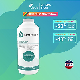 EcoClean FRESH - Vi Sinh Khử Mùi Hôi Cống, Lỗ Sàn, Đường Ống USA - Xử lý gốc rễ mùi hôi, an toàn tuyệt đối - Chai 1L