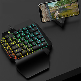 Bàn Phím Cơ Ipad | Top bán chạy Lazada Shopee Sendo Tiki 18 Bàn phím giả cơ FREE WOLF K15 + Tặng Kèm Bộ Chuyển Đổi FREEWOLF G5 hỗ trợ chơi game PUBG Mobile cho Android, IOS, iPad như PC - HÀNG NHẬP KHẨU