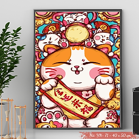 Mua Tranh Sơn Dầu Số Hoá Tự Tô Màu - YN 71