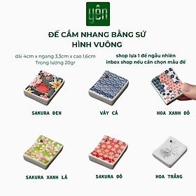 Mua Đế Cắm Nhang Thảo Mộc Bằng Gốm Sứ Yên Tối Giản Dùng Thiền  Yoga Dâng Hương Trang Trí Thư Giãn