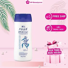 Lotion Dưỡng Thể Ban Đêm Reihaku Hatomugi Body Lotion (Chai 250g)