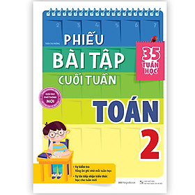 Phiếu bài tập cuối tuần Toán 2