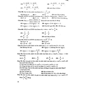 1990 Bài Tập Trắc Nghiệm Toán Lớp 12