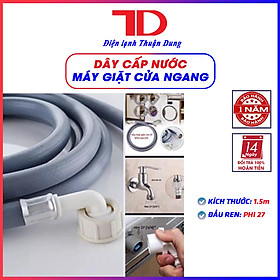 DÂY CẤP NƯỚC MÁY GIẶT CỬA NGANG 3M, 1.5M - Điện Lạnh Thuận Dung