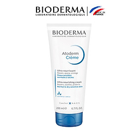 Kem Dưỡng Ẩm Cho Da Thường Và Da Khô Nhạy Cảm Bioderma Atoderm Crème - 200ml
