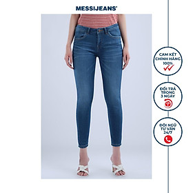 Quần jeans nữ dài ống ôm MESSI WJF0199-21