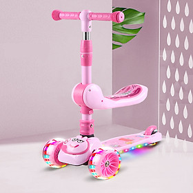 Xe Trượt Ngồi Scooter Heo Peppa Kèm Nhạc, Đèn Siêu Cute Kèm Video Hướng Dẫn