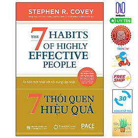 Sách 7 Thói Quen Hiệu Quả (The 7 Habits Of Highly Effective People)- Tặng sổ tay - NHBoo