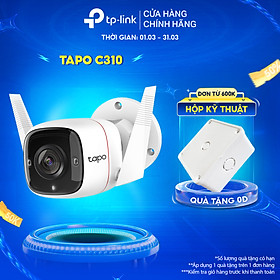 Camera Wifi TP-Link Tapo C310 3MP An Ninh Ngoài Trời - Hàng Chính Hãng
