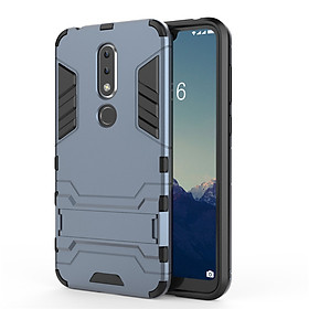 Ốp Lưng Cho Nokia 6.1 Plus X6 2018 iRON - MAN Nhựa PC Cứng Viền Dẻo Chống Sốc