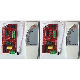 Mua Combo 2 Bộ Mạch điều khiển quạt từ xa INVERTECH loại tốt IC to 14 chân có cầu chì bảo vệ dùng cho các loại quạt bàn quạt treo tường...