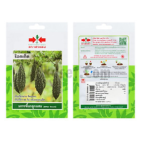 Hạt giống mướp đắng Thái - hàng nhập khẩu Thái Lan -  nguyên bao bì - gói 6h - A5851