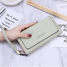 Ví Nữ Tudu, Bóp Dự Tiệc, Da PU, Nhiều Ngăn Tiện Dụng, Thời Trang (CN424)