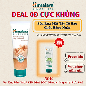 Sửa Rửa Mặt Tẩy Tế Bào Chết Hằng Ngày Ngừa Mụn Đầu Đen  Himalaya Herbals (100ml)